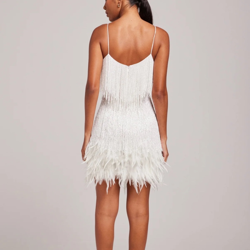 Nadine Merabi Lottie White Dress - Picture 3 of 6